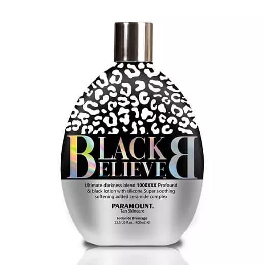 لوسیون سولاریوم پارامونت مدل BLACK BELIEVE حجم 400 میل