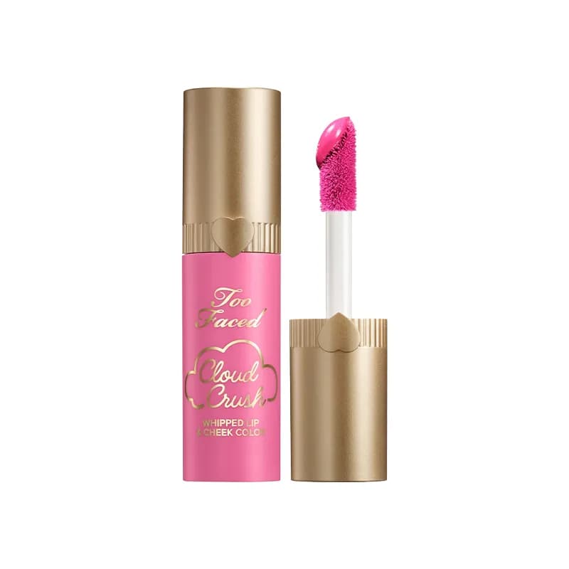 رژگونه و رژ لب مایع کلود کراش توفیسد TooFaced