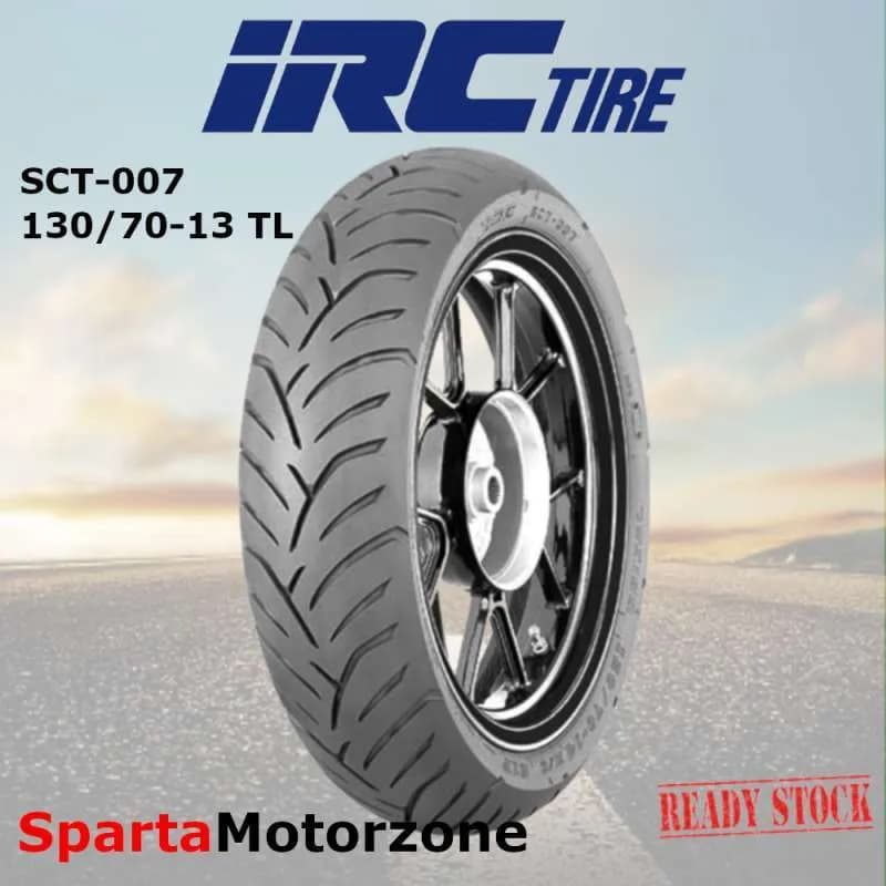 لاستیک عقب سایز 130/70/130 nmax برند IRC تایلندی