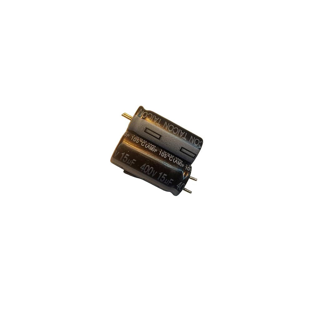 خازن الکترولیتی 15uF / 400V مارک TAICON P(AM)