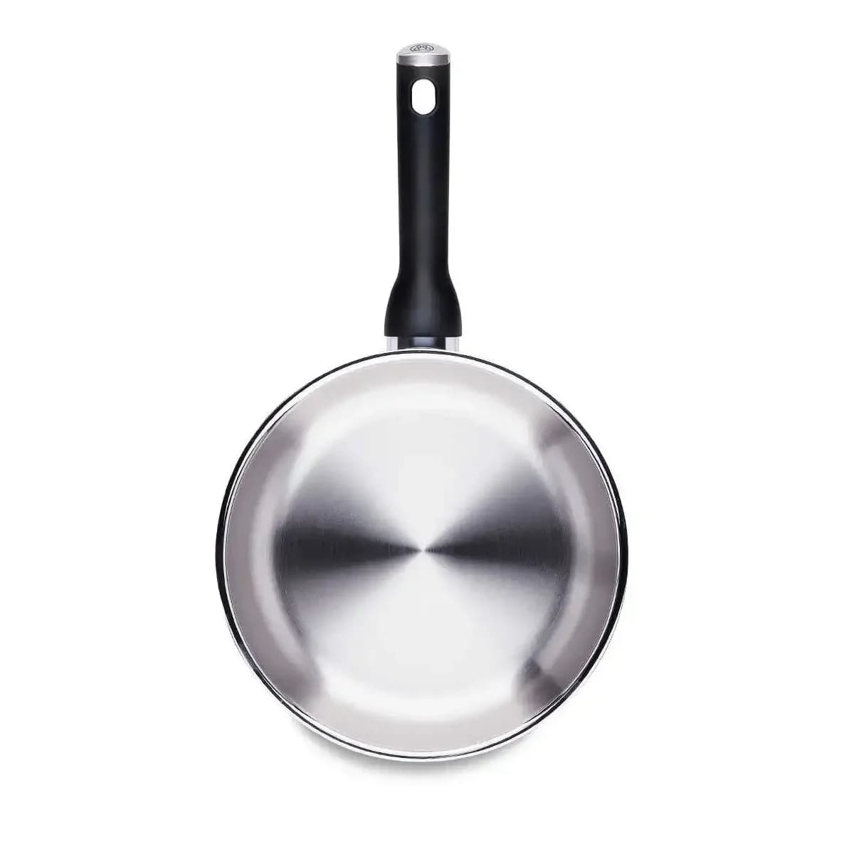 تابه 24*6.5 سانتی متر 2.5 لیتر استیل براق پرا کرکماز 2085 — تصویر ۳