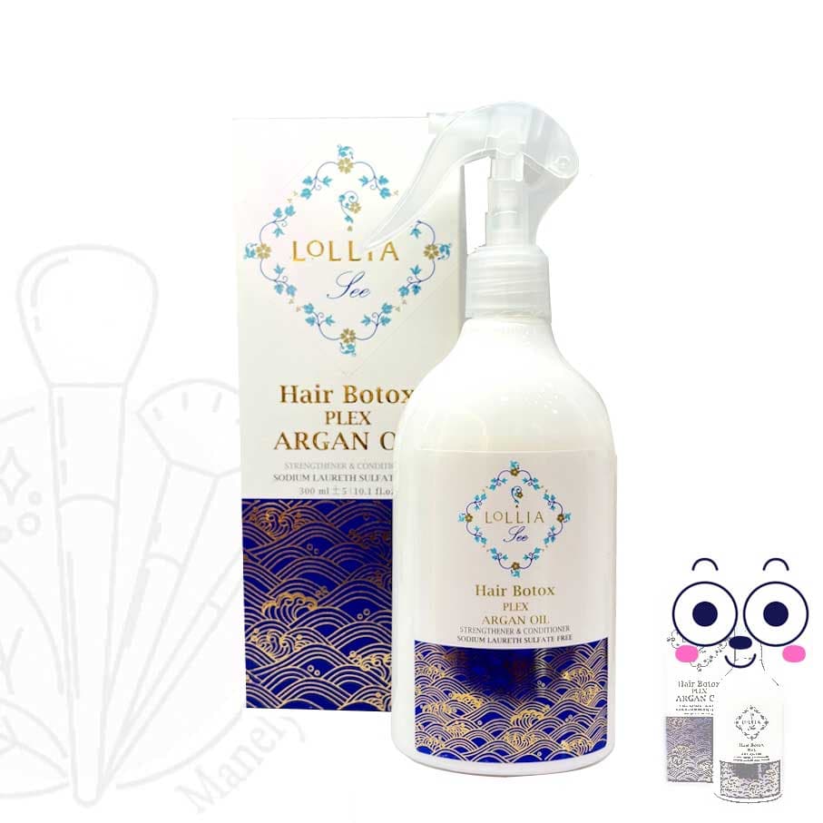 اسپری بوتاکس مو بدون آبکشی پلکس روغن آرگان (تقویت کننده و احیاکننده و درخشان و نرم کننده و دوفاز حرارتی مو) فاقد سولفات لولیاسی مناسب انواع مو (اصل) (فرمولاسیون آلمان پکینگ ایران) LOLLIA see Hair Boto