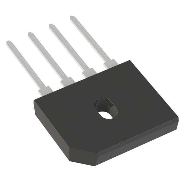 پل دیود 10A-800V تخت شانه ای GBU10V08