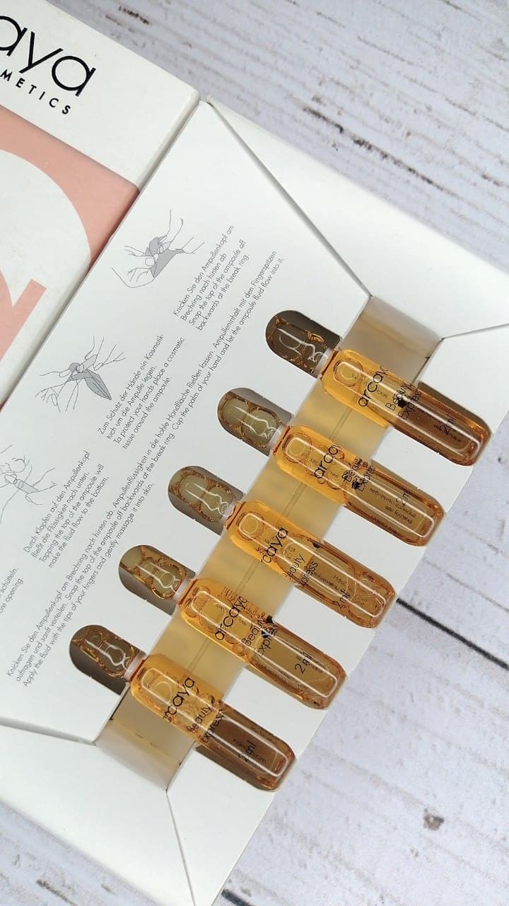 سرم طراوت بخش پوست مدل Beauty Express برند آرکایا ARCAYA — تصویر ۳