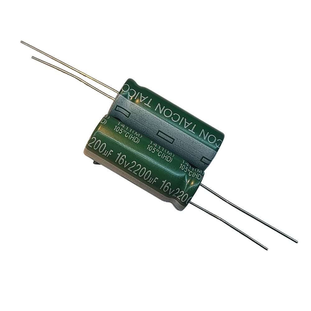 خازن الکترولیتی 2200uF / 16V مارک TAICON (HD)