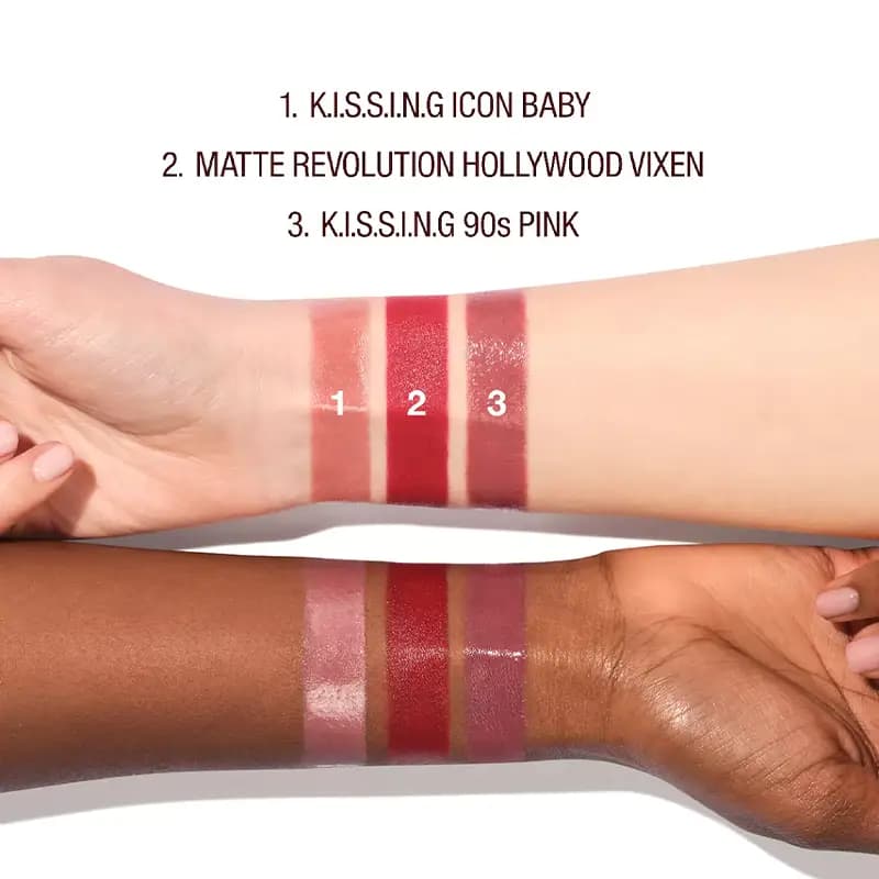 کیت ۳ قلو رژ لب هالیوود شارلوت تیلبری Charlotte Tilbury’s — تصویر ۵