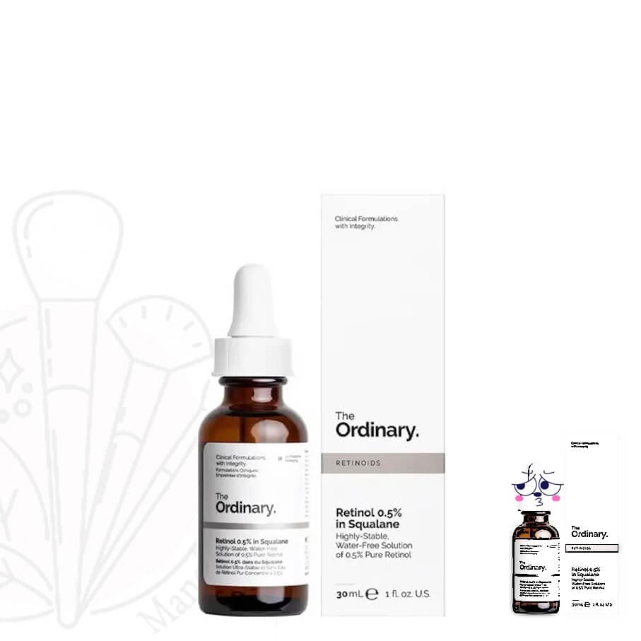 سرم رتینول اسکوالان 0.5 درصد ضدچروک اوردینری تاریخ جدید (اصل) Ordinary Retinol 0.5% in Squalane رونوشت — تصویر ۲