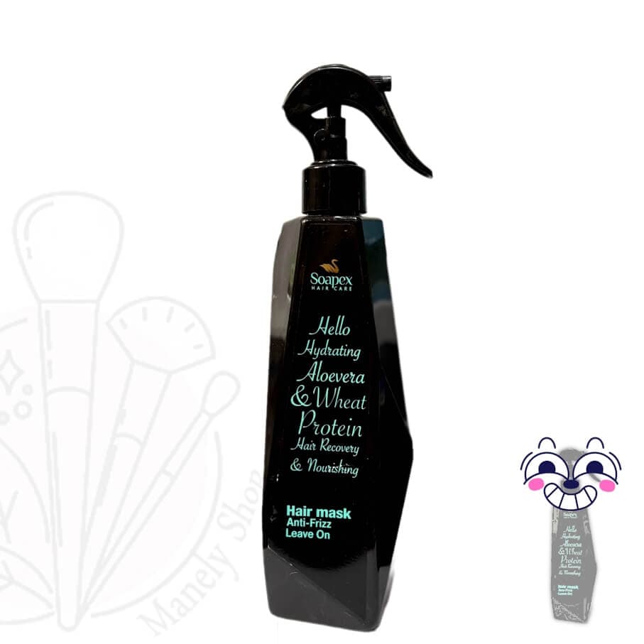 اسپری ماسک مو آبرسان و ضدگره بدون آبکشی سوپکس (ساخت ایران) تاریخ جدید Soapex Hair Mask Spray Leave On