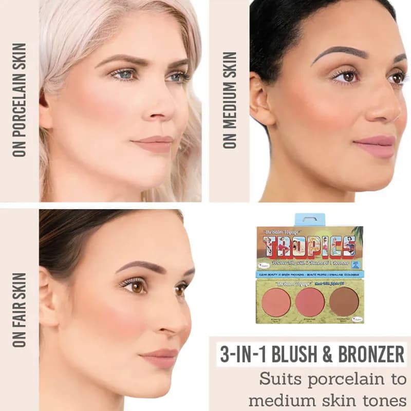 پلت گونه تروپیکس دبالم The balm — تصویر ۵