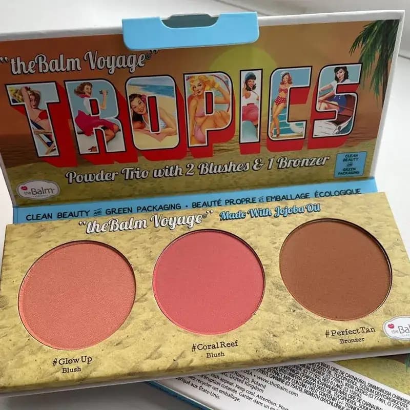پلت گونه تروپیکس دبالم The balm — تصویر ۳
