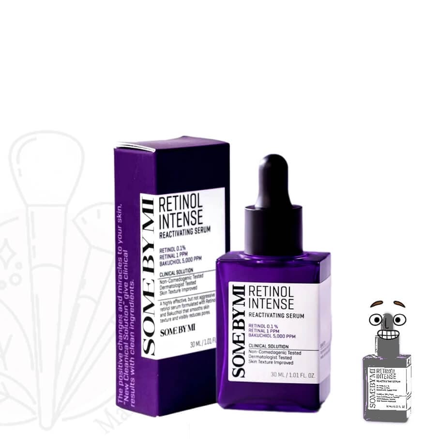 سرم رتینول ضدچروک و ضدلک سام بای می (اصل) تاریخ جدید SOME BY MI Retinol Intense Reactivating Serum
