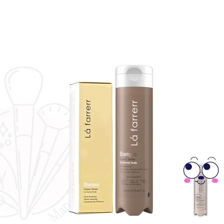 شامپو تقویتی و پرپشت کننده و ضخیم کننده موی معمولی لافارر (ساخت ایران) La farrerr shampoo classic Series for normal scalp