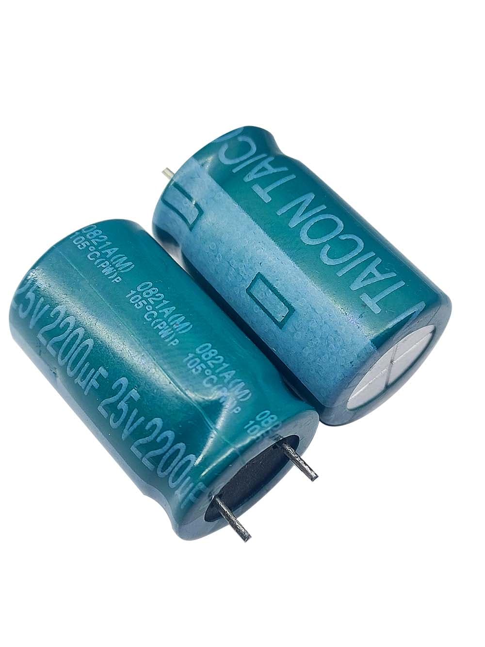 خازن الکترولیتی 2200uF / 25V مارک TAICON PZ(PW)