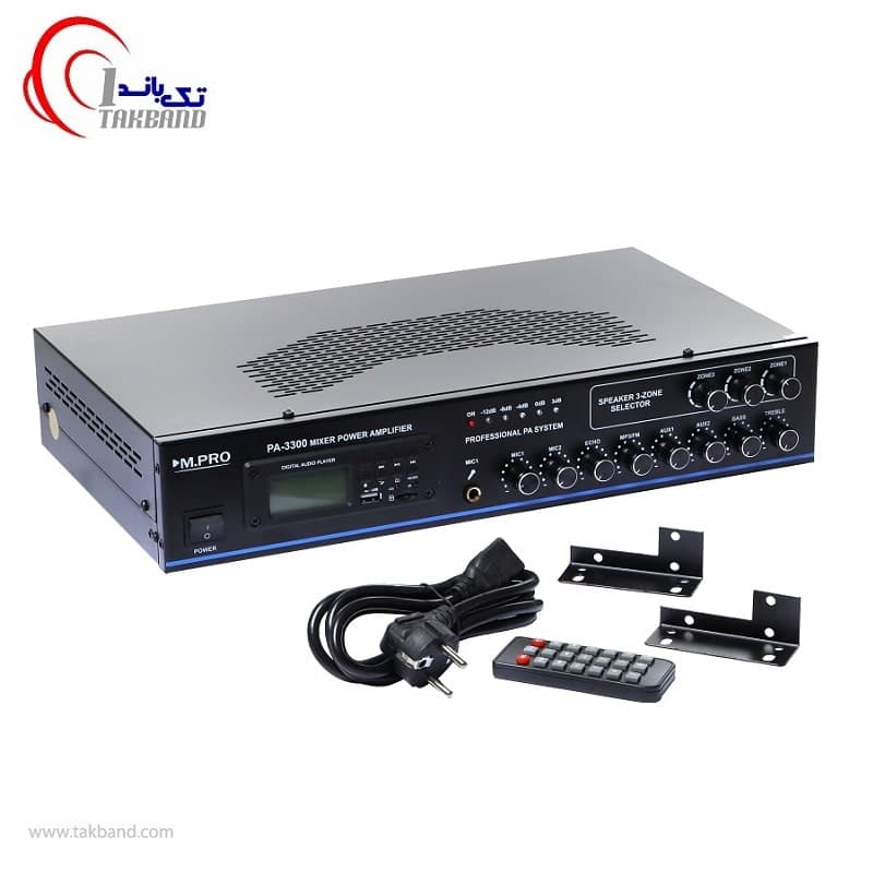 آمپلی فایر M.PRO PA3300 — تصویر ۴