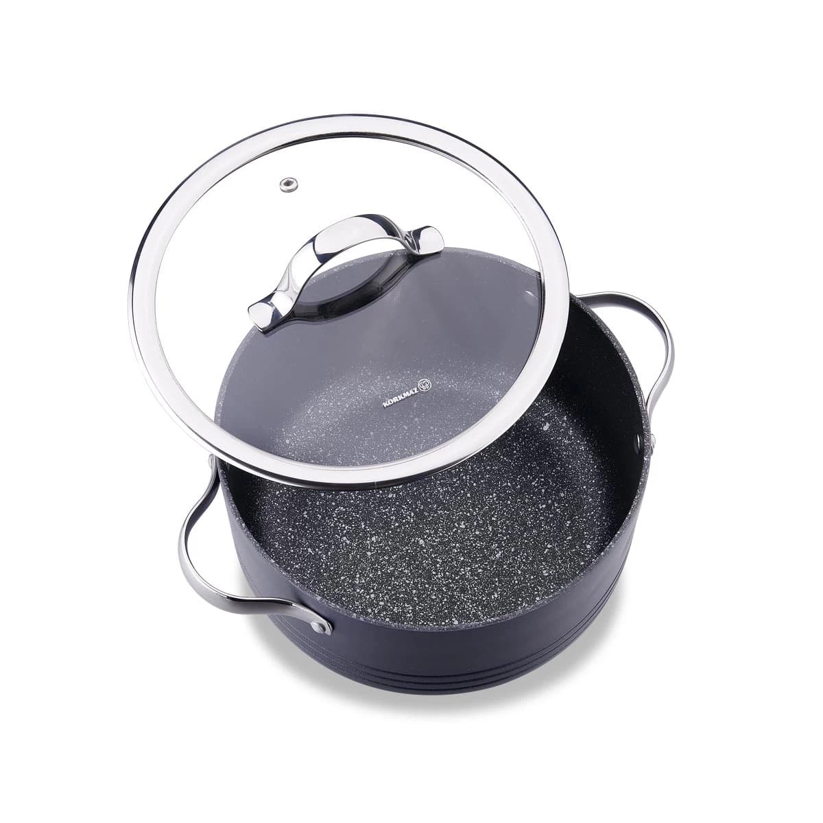 سرویس قابلمه 7 پارچه گرانیت آبی لینیا کرکماز 2619-1 — تصویر ۶