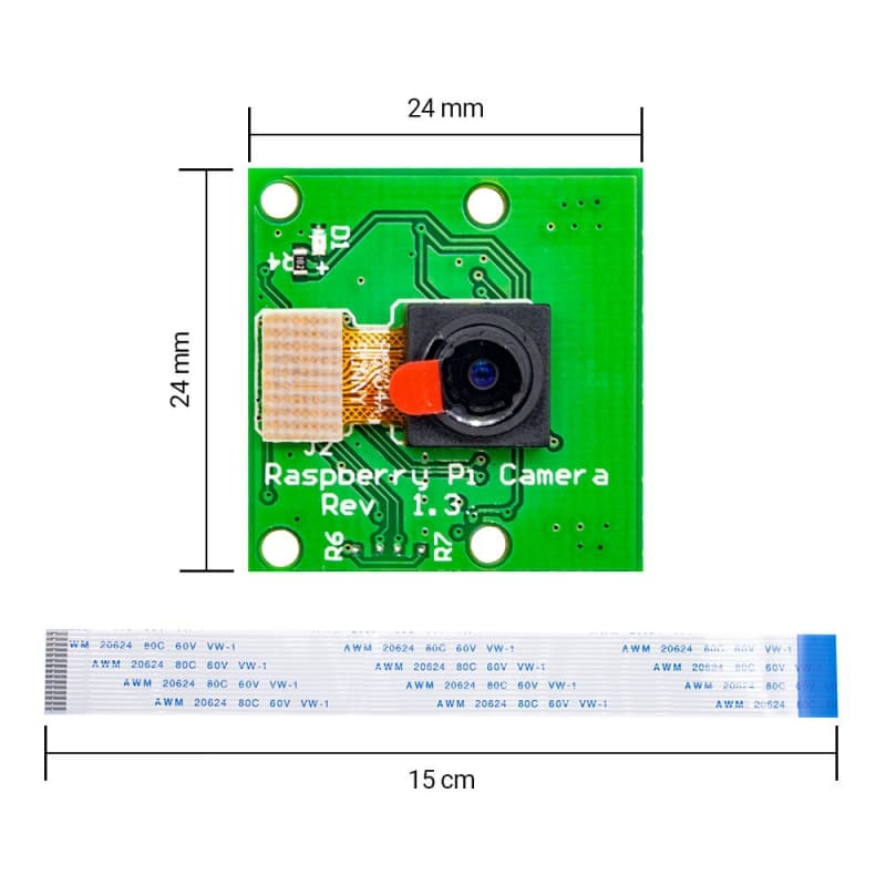 دوربین 5 مگاپیکسلی رزبری پای RASPBERRY-PI CAMERA — تصویر ۶