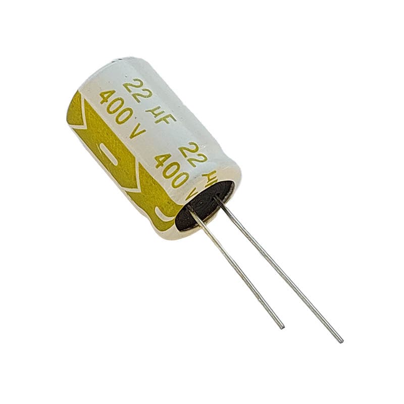 خازن الکترولیتی 22UF 400V برند JWCO سفید — تصویر ۴