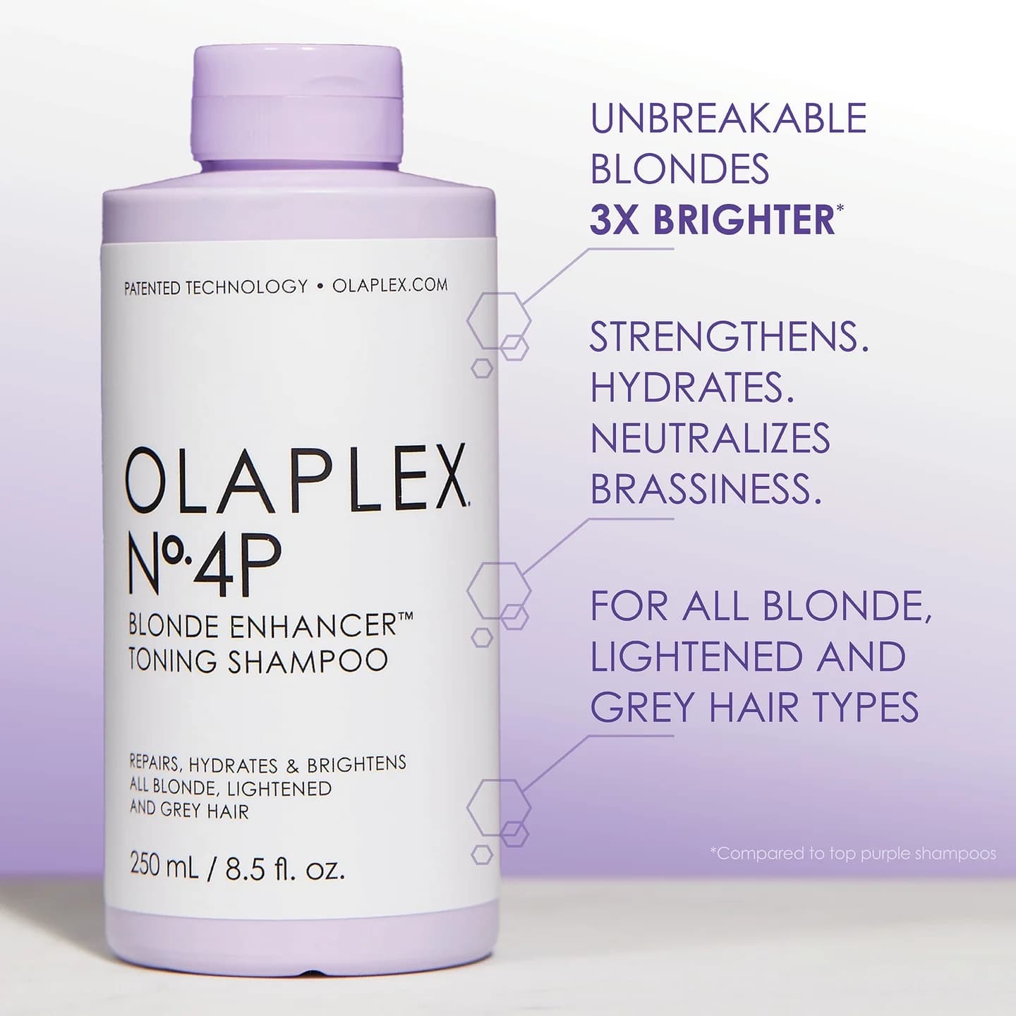 شامپو موهای بلوند شماره 4P اولاپلکس Olaplex No.4P — تصویر ۶