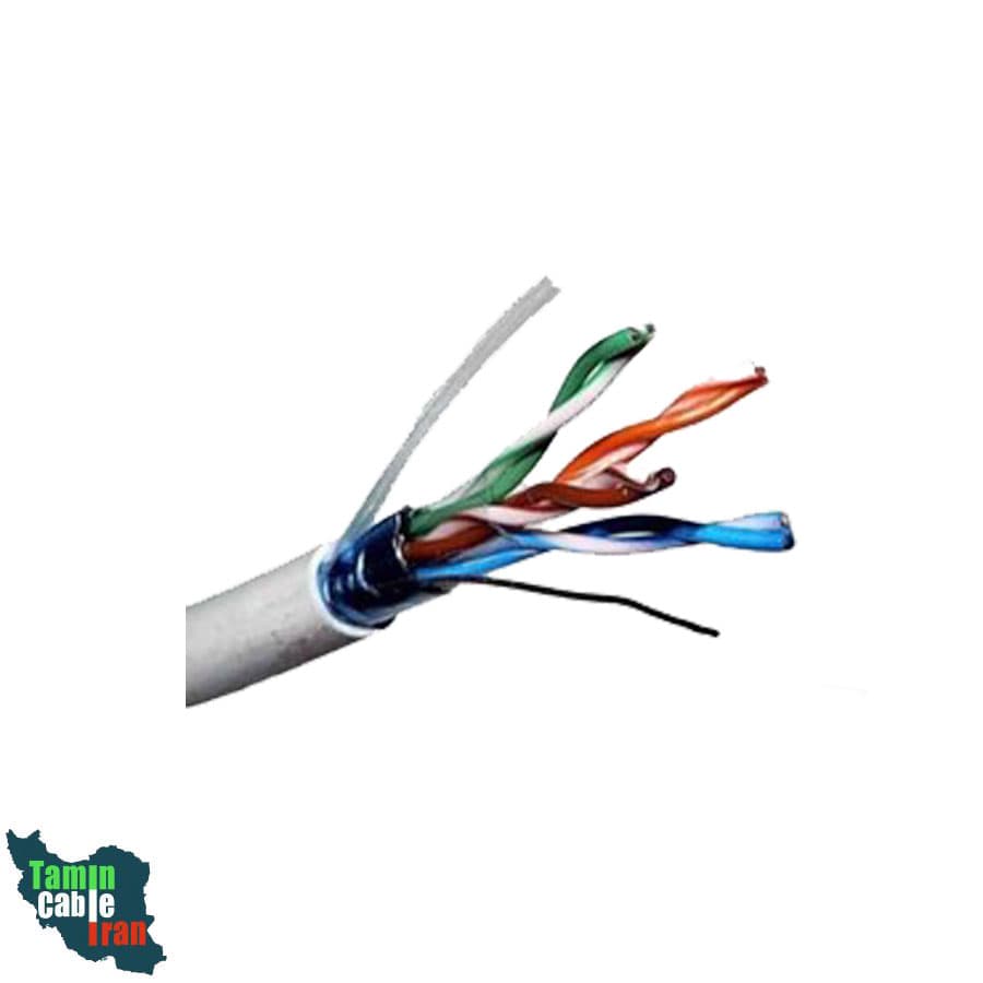 سیم تلفن فویلدار 4 زوجی تمام مس