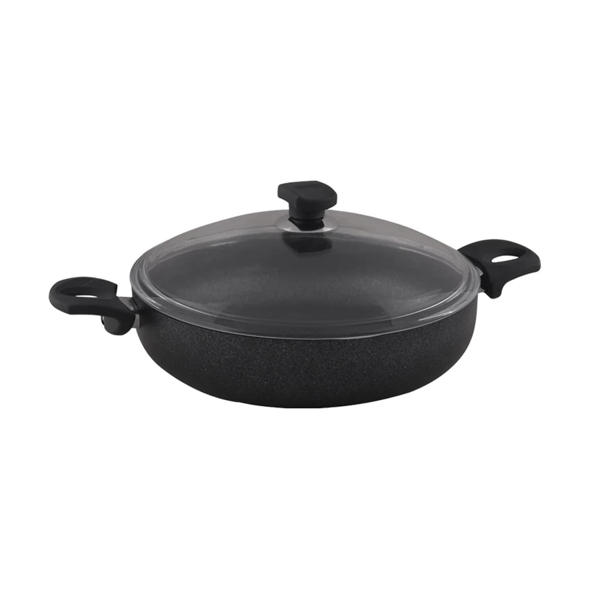 قابلمه کوتاه نچسب 28*7 سانتی متر 3.6 لیتر مشکی یورک ریوالد 6504128-0111