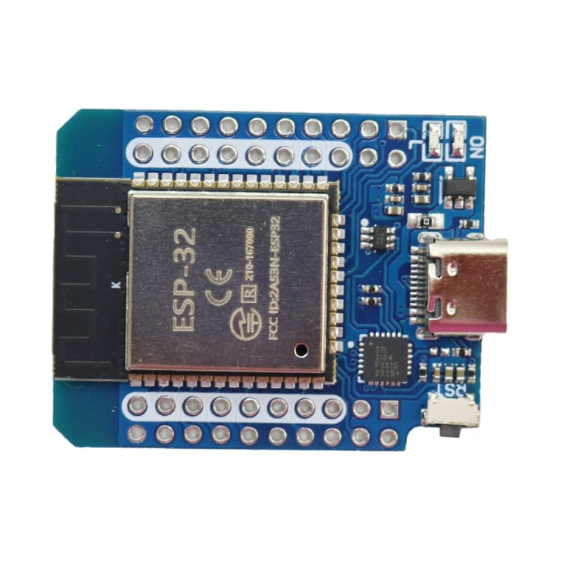 برد WeMos mini D1 با هسته ESP-32 دارای بلوتوث و وایفای داخلی با ورودی USB Type-C — تصویر ۵