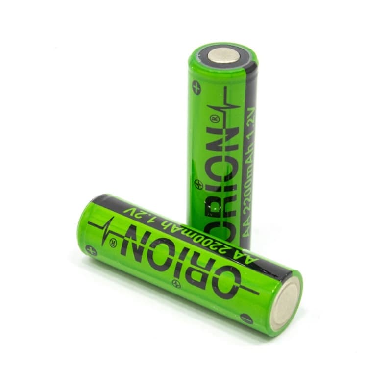 باتری قلمی قابل شارژ 2200mAh سرتخت مارک ORION — تصویر ۴
