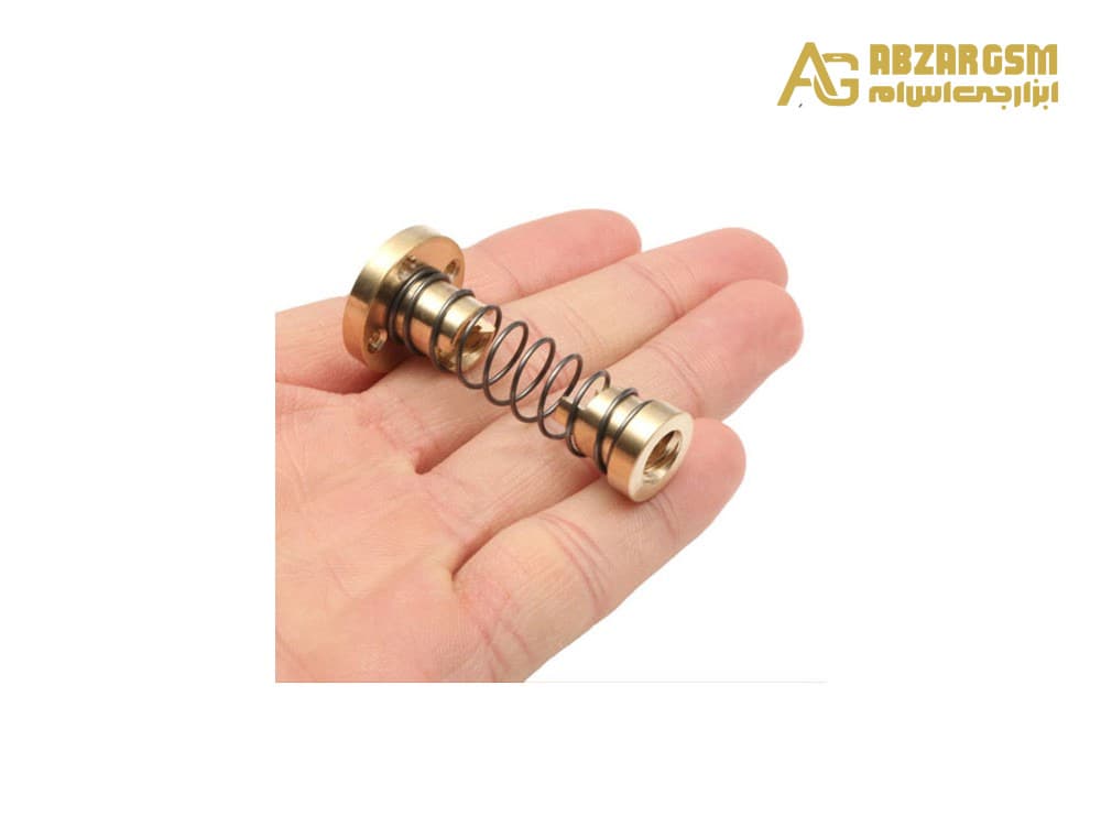مهره لید اسکرو فنردار 8 میلیمتری – T8 Lead Screw Nut — تصویر ۱۱