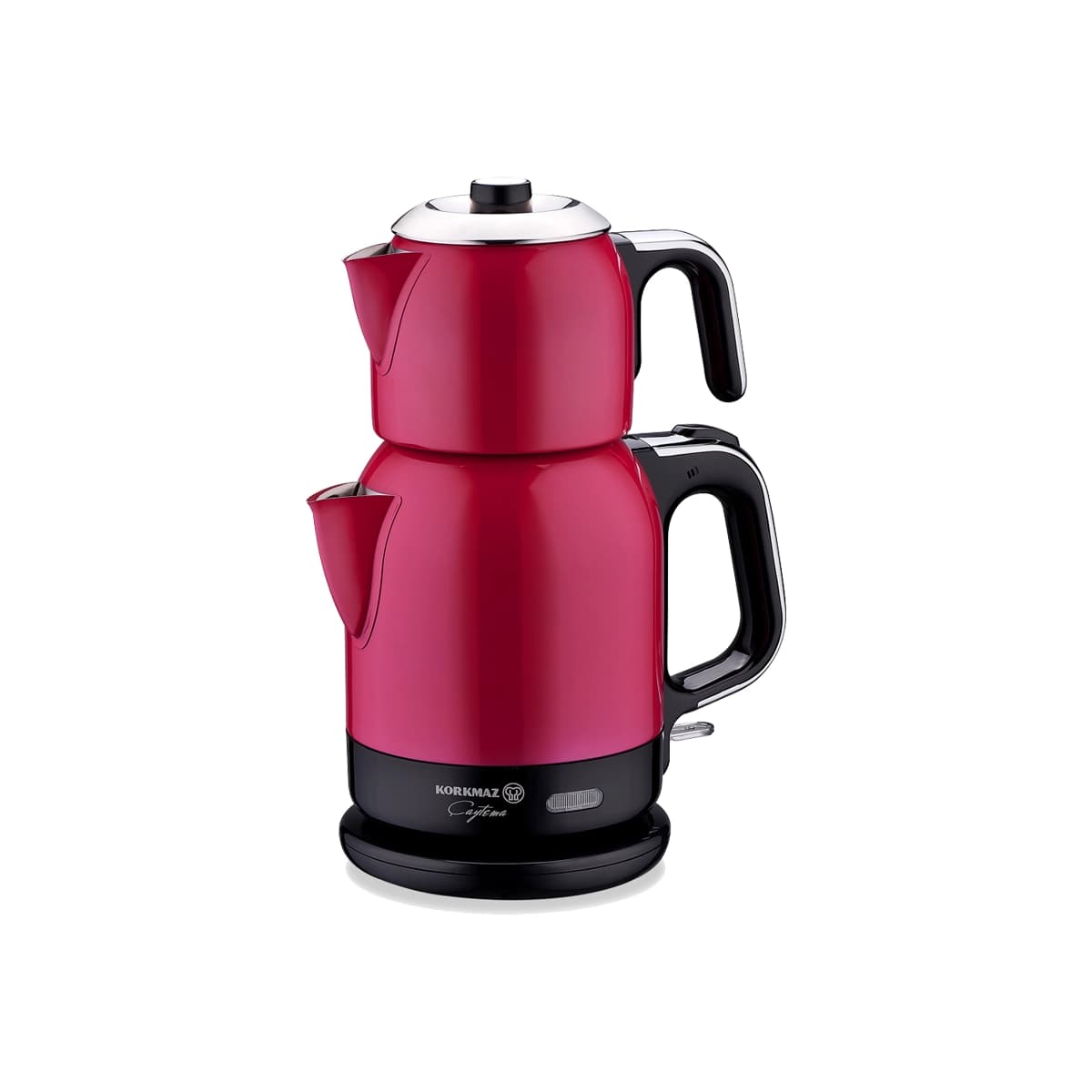 چای ساز اتوماتیک برقی 1600 وات 0.9 + 1.7 لیتر گلبهی چایتیما کرکماز 331-11