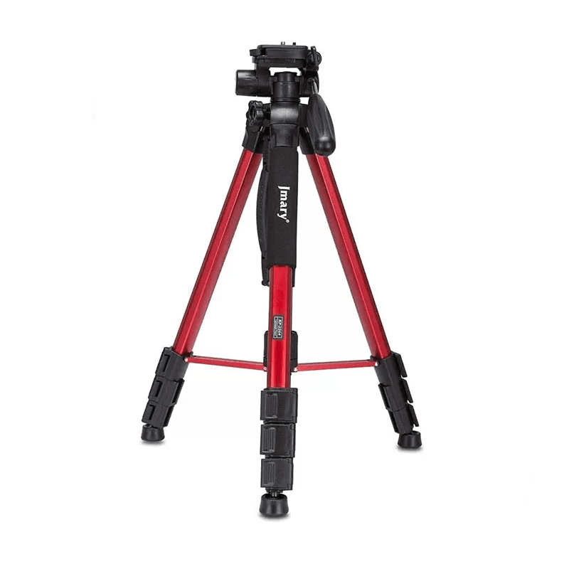 سه پایه دوربین جیماری (Jmary KP-2254 Camera Tripod (Red — تصویر ۲