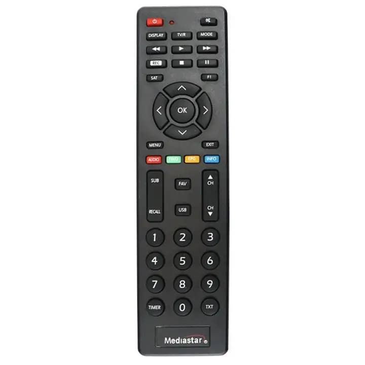 ریموت کنترل رسیور مدیااستار (MediaStar) مدل 3500