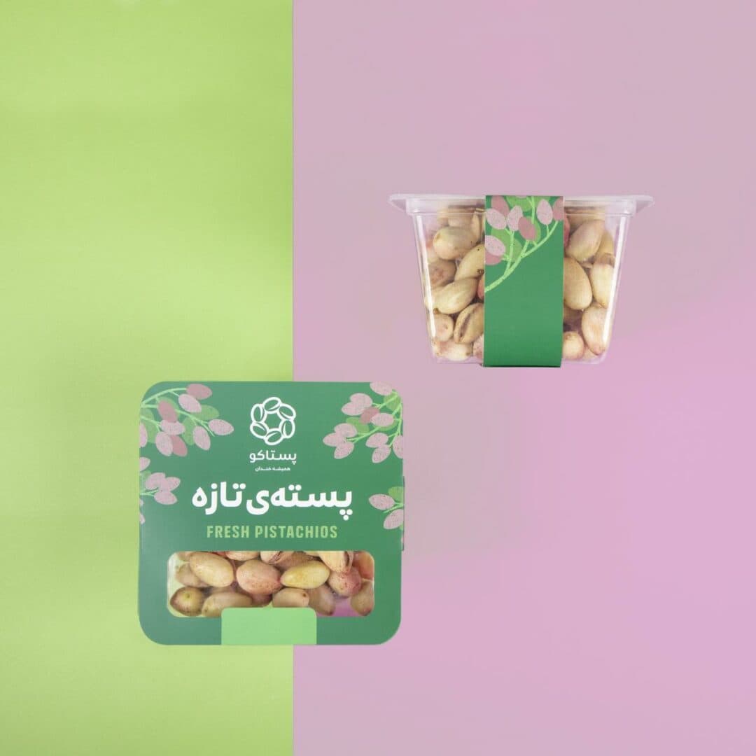 پسته‌ی تازه احمدآقایی ۴۵۰ گرمی