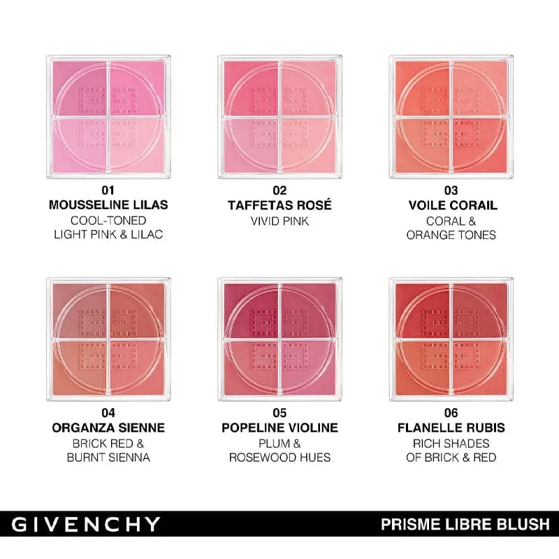 رژگونه پودری prisme libre ژیوانشی Givenchy — تصویر ۵