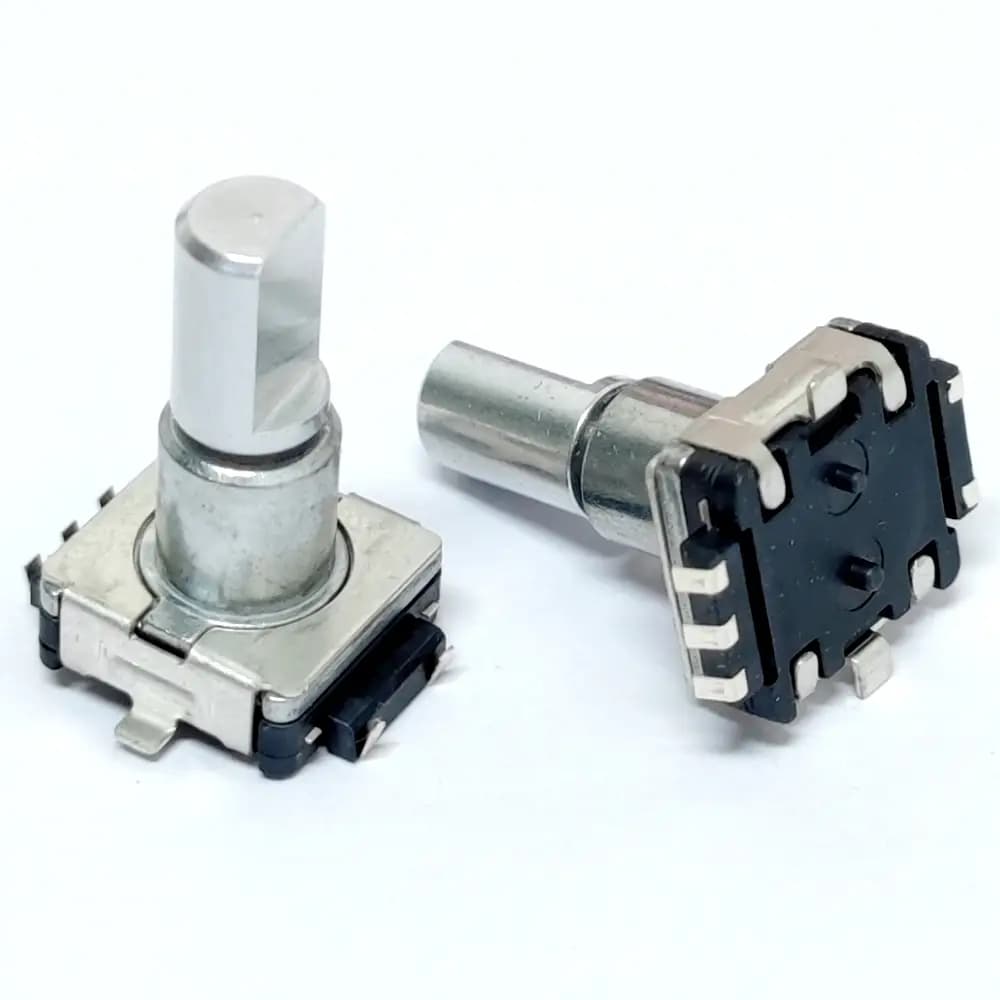 ولوم انکدر 5 پایه نیم دایره SMD مدل RIC11-31 (ولوم هرزگرد پخش خودرو)