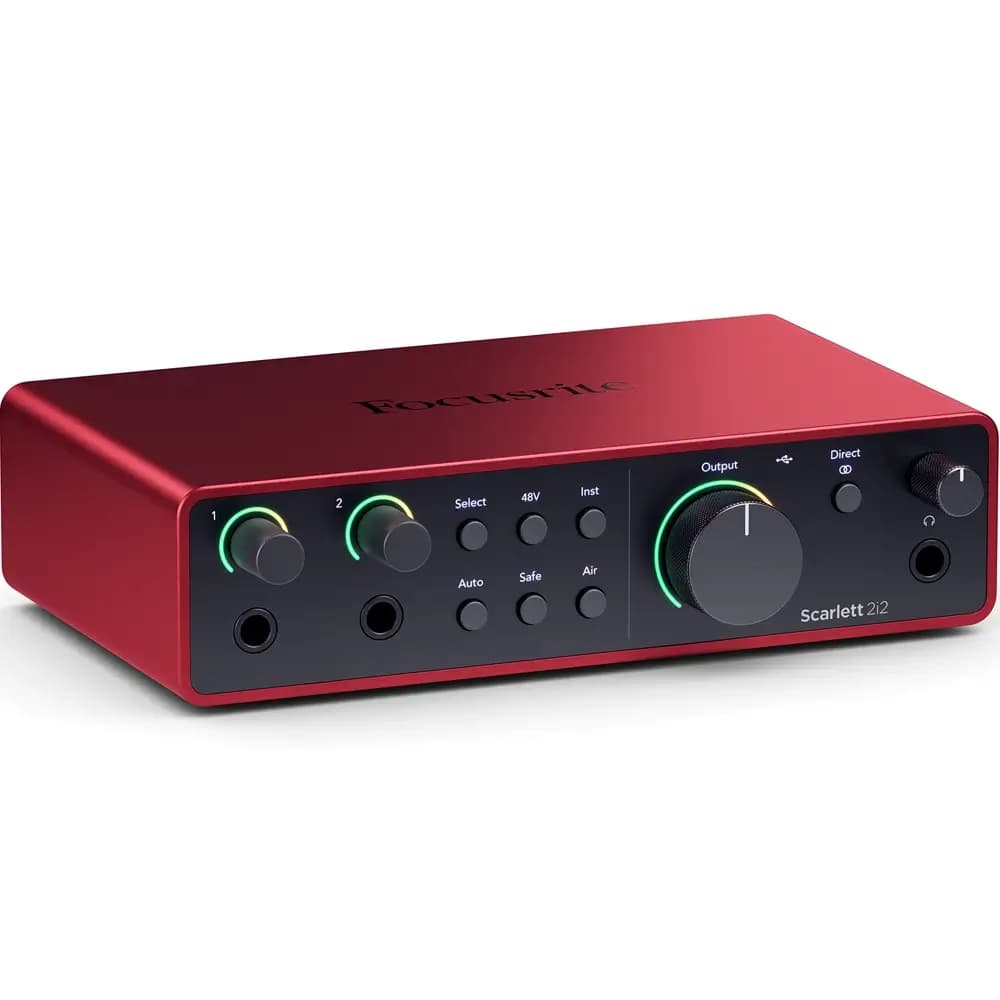 Focusrite scarlett 2i2 Studio G4 — تصویر ۲