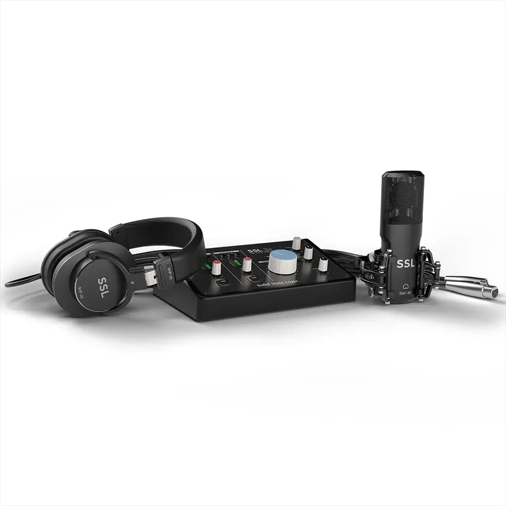 Solid State Logic SSL 2+ Recording Pack