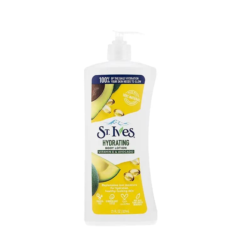 لوسیون بدن مدل آووکادو و ویتامینE سنت ایوز St Ives