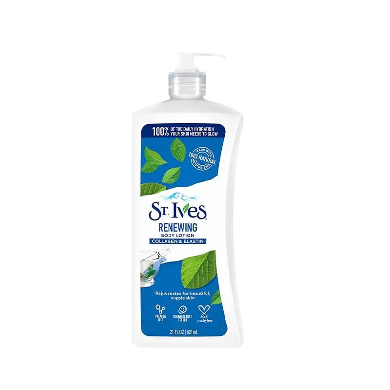 لوسیون بدن مدل کلاژن و الاستین سنت ایوز St Ives