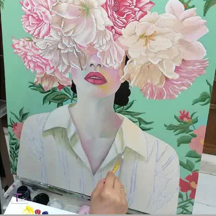 تابلو نقاشی آرامش ذهن — تصویر ۲