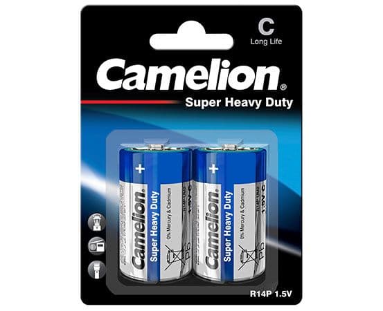 باتری متوسط Camelion R14P-UM2 Super Heavy Duty