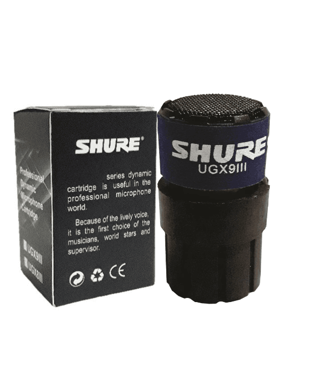 کپسول میکروفن SHURE داینامیک مدل UGX9III