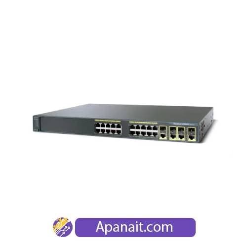 سوئیچ سیسکو Cisco Catalyst WS-C2960G-24TC-L — تصویر ۳