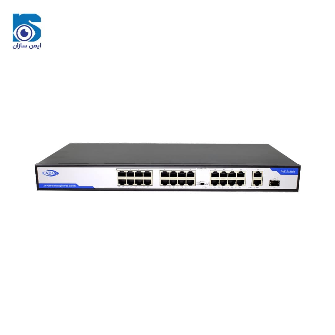 سوئیچ PoE کژال KAZHAL KNS-P2421GS-400-E2