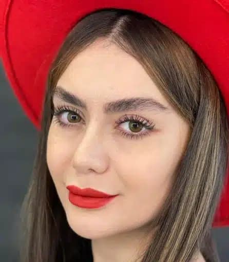 لنز سالانه سبز زیتونی دور دار رینبو | Rainbow fuzzy olive