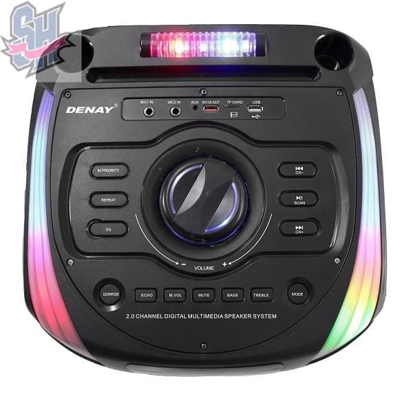 اسپیکر دیجی دار دنای مدل WB 3010 DJ6 RWS — تصویر ۳