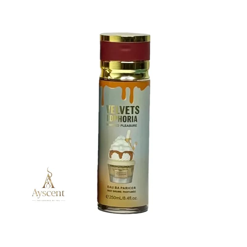 بادی اسپلش با رایحه بستنی کاراملی لطافه Body Splash with a delicate caramel ice cream scent