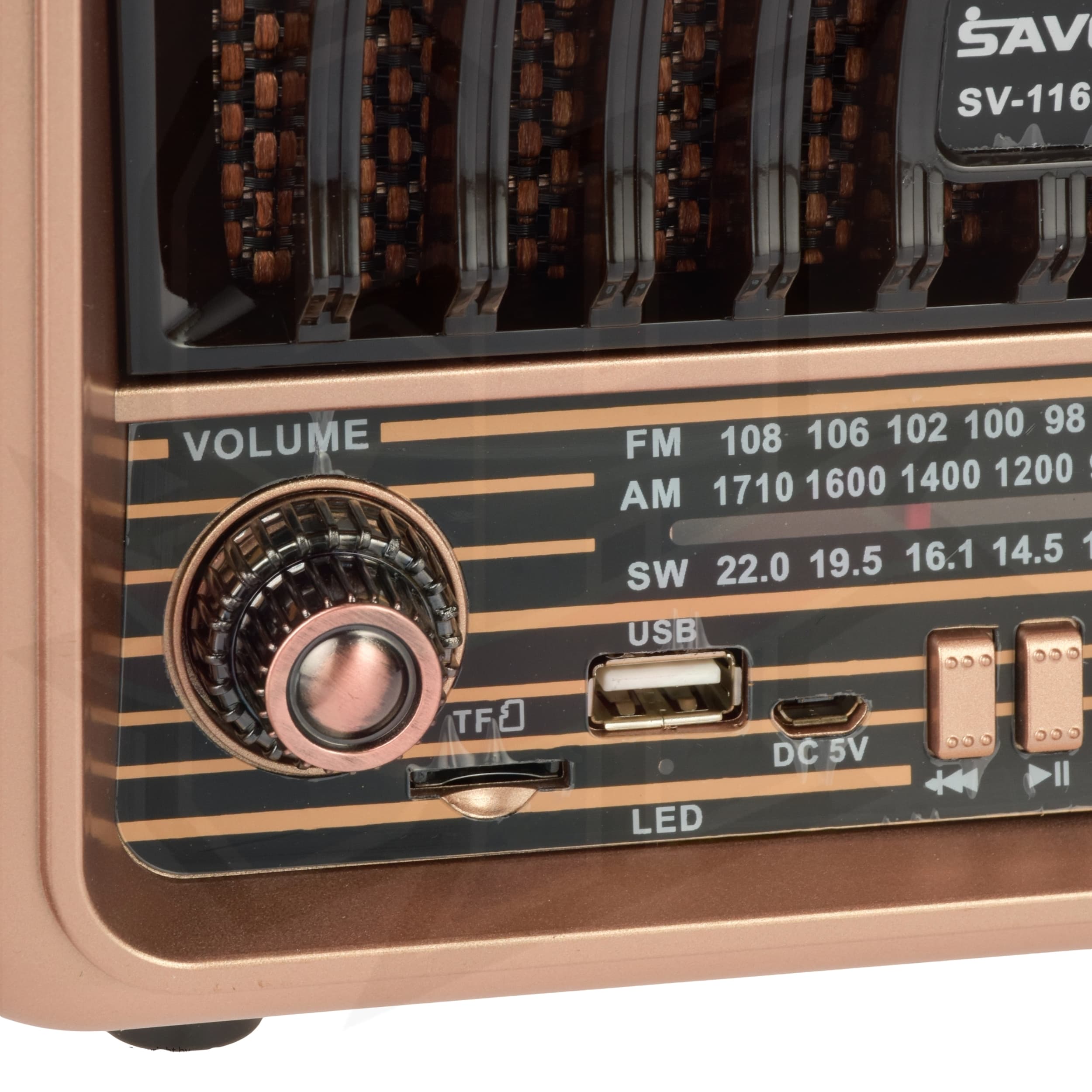 رادیو ساووی مدل SV-1160BT — تصویر ۲