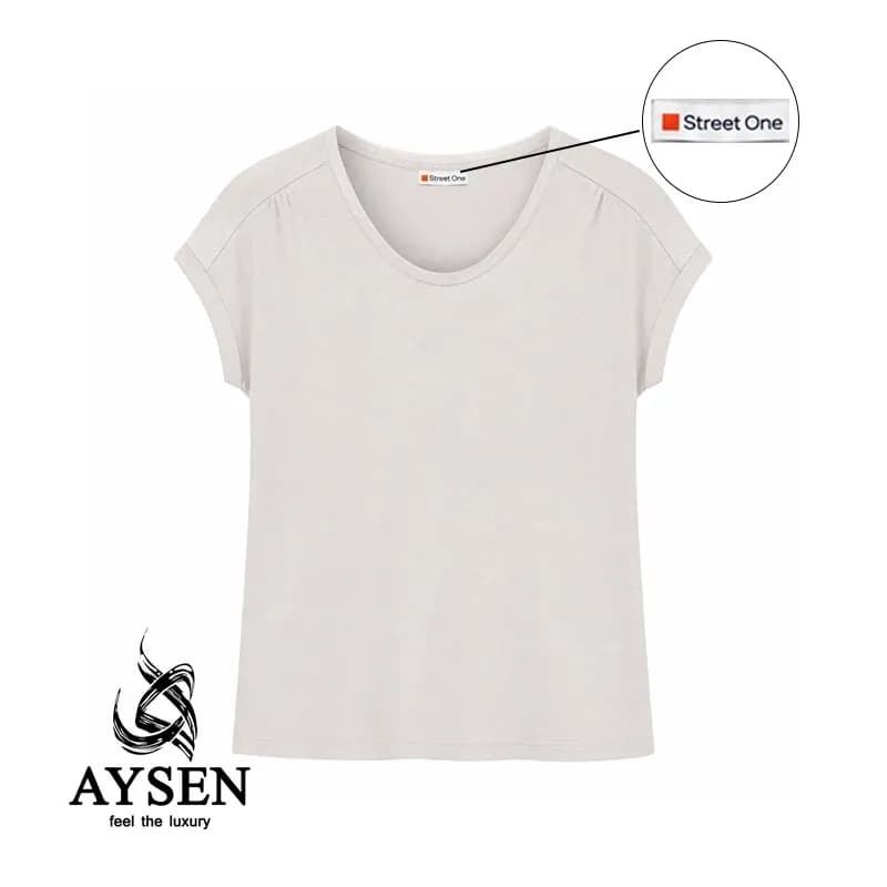 تیشرت لمه بافی استریت وان ترکیه - فری سایز Aysen Turkish woven t-shirt Street One ۲۰۲۱۱۸