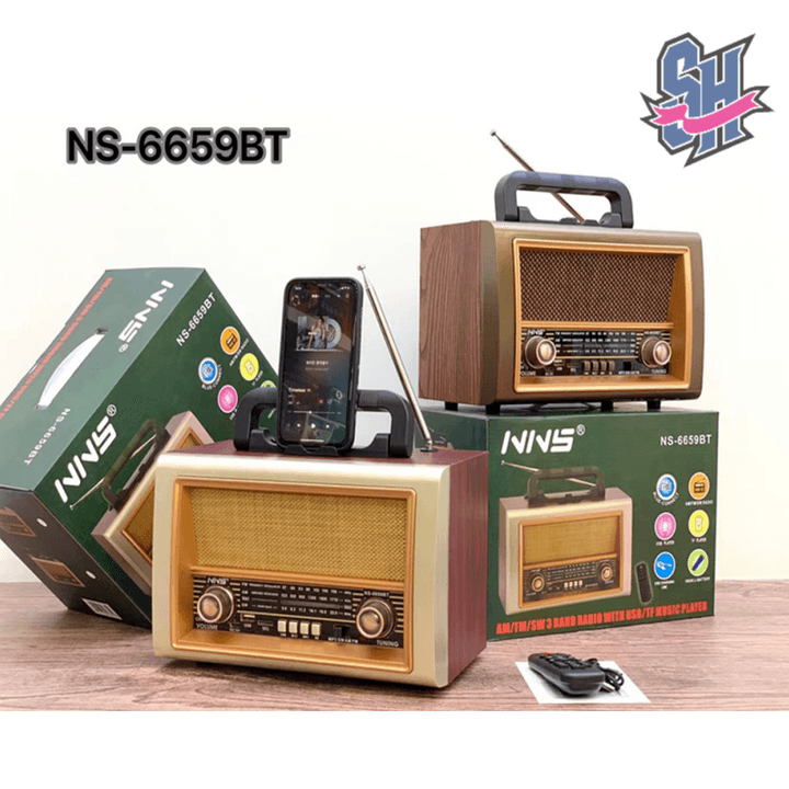 رادیو NNS مدل NS-6659BT — تصویر ۷