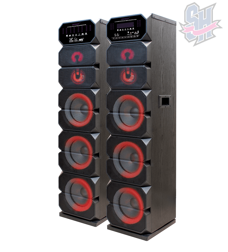 اسپیکر رقص نور دار دنای مدل ZIGMA310RL2زیگما — تصویر ۲