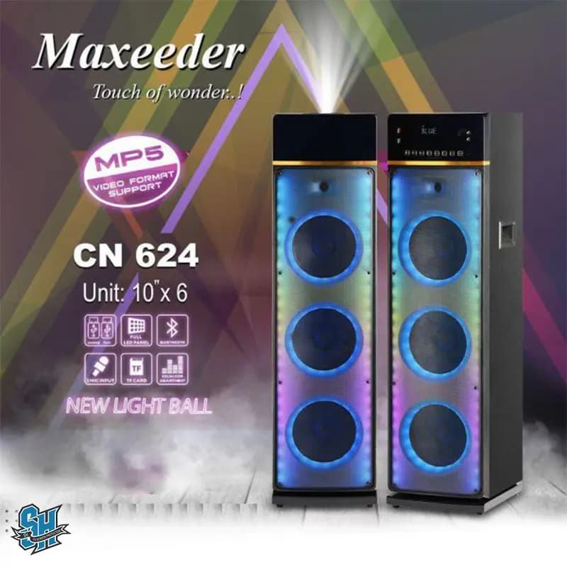اسپیکر خانگی مکسیدر مدل CN624 — تصویر ۳